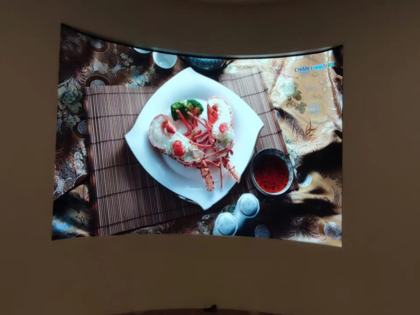 汾西室内P2.5弧形LED屏